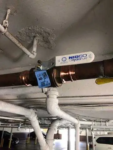 Copper pipe repair and valve work for Backflow Testing in Marina Bay